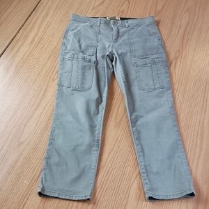 Democracy Women's Cargo Pants - Olive Green Size 8